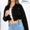 Casaca de Mujer Casual Elegante Drill Cargo Crop Ajustable Karime