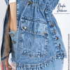 Casaca Jean Abrigo de Mujer Casual Fiesta Cotton con Capucha Arya