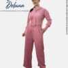 Conjunto Comfy de Mujer Casual Urbano Espiga Palazo + Hoodie Kristel
