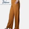 Pantalón Palazo Drapeado para Mujer Casual Verano Batari Corrugado
