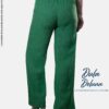 Pantalón Palazo Drapeado Mujer Casual Urbano Batari Corrugado