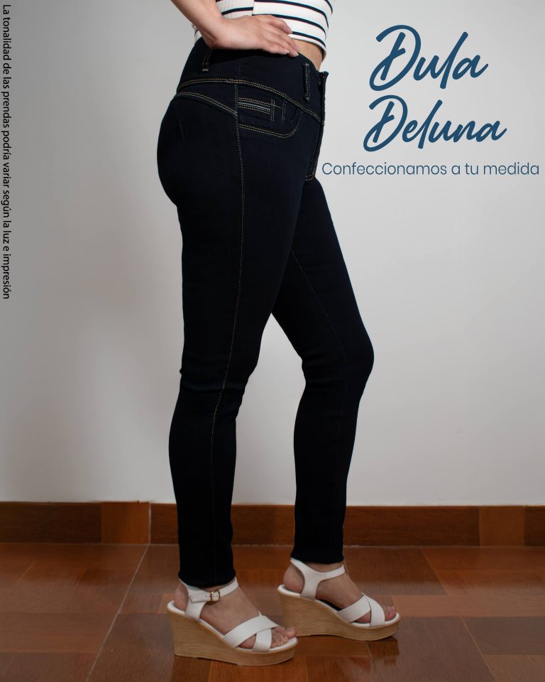 Pantalón para Mujer Jean Casual Denim Skinny Stretch Clásico Corazón