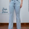 Pantalón Jean Mujer Acampanado Casual Oficina Flare Sirena Rayser