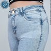 Pantalón Jean para Mujer Acampanado Casual Fiesta Flare Sirena Rayser