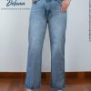 Pantalón Jean de Mujer Recto Tiro Medio Freyka