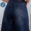 Pantalón para Mujer Jean Palazo Casual Dama Tiro Alto Mega