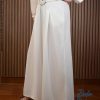 Pantalón Palazo para Mujer Noche Casual Seda Francesa con Correa