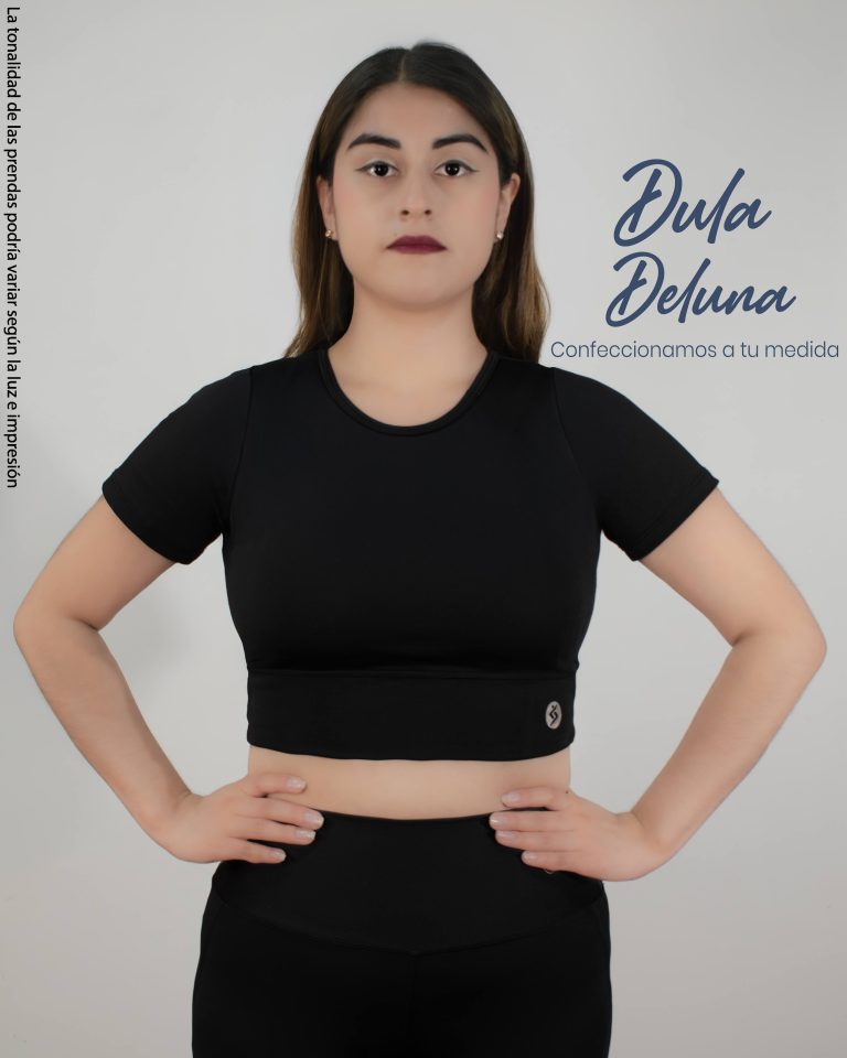 Crop Top de Mujer Deportivo Suplex Colombiano Amatista