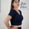 Crop Top para Mujer Fitness Deportivo Suplex Colombiano Tiras Esmeralda