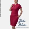 Vestido Polo para Mujer Manga Corta Camisero