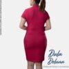 Vestido Polo Mujer Casual Manga Corta Camisero