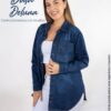 Camisa Mujer Casual Elegante Jean Oversize Manga Larga Mujer