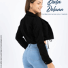 Casaca de Mujer Casual Elegante Drill Cargo Crop Ajustable Karime