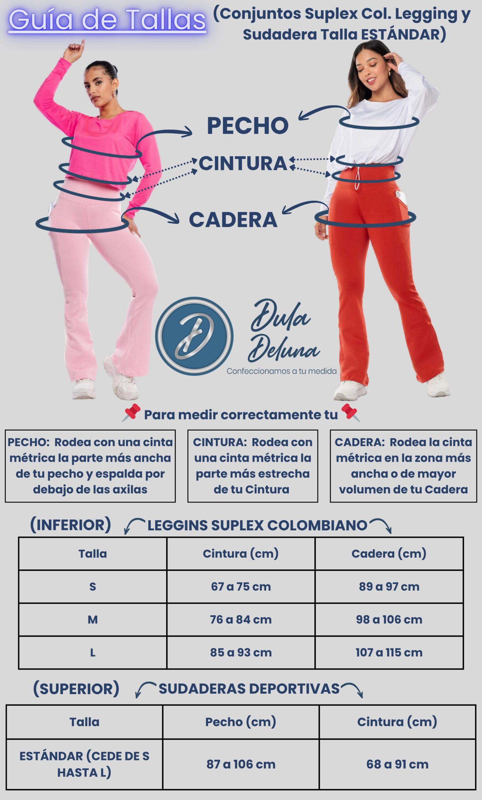 Conjunto Legging Suplex Colombiano y Sudadera Suplex