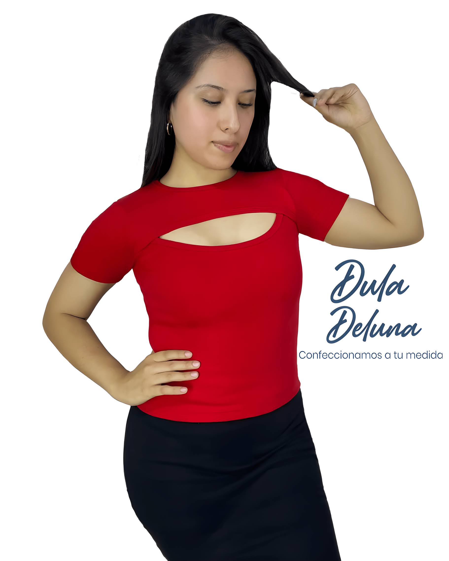 Blusa Polo Mujer Casual Urbano Rib Grueso Stretch Barco Gaviota