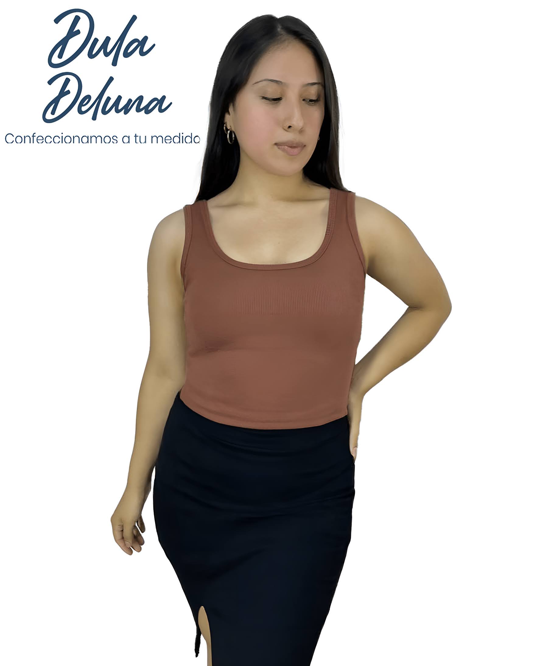 Blusa Polo Mujer Casual Urbano Rib Grueso Stretch Clásico