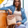 Mochila Sofia en Cuero Vacuno Genuino - Thumbnail Image 3